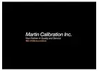 Martin Calibration Inc